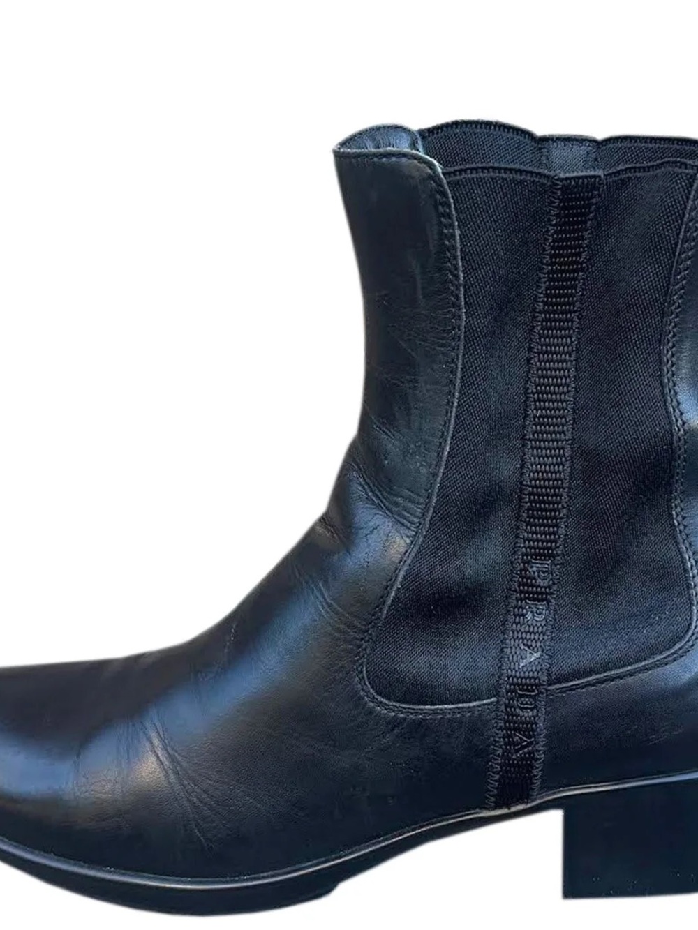 Women's Vintage Prada Chelsea Boots (Size 37 1/2)